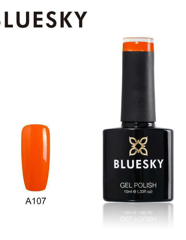 Vernis gel Bluesky A107 Bright Orange